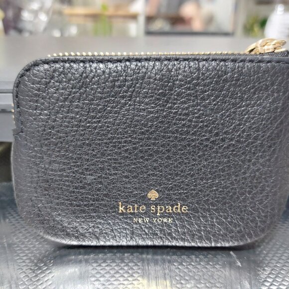 Kate Spade Mini Clip On COIN PURSE KEYCHAIN BAG CHARM Mini Bag Wallet 2 COLORS - Picture 9 of 14